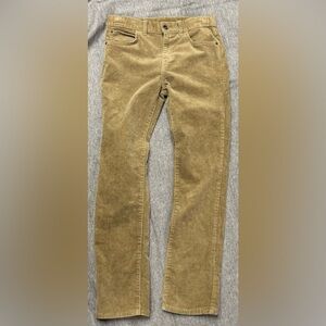 Brown corduroy pants 12